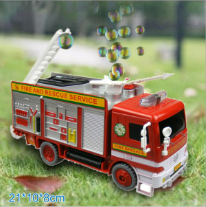 Bubble Machine Fire Engine Truck