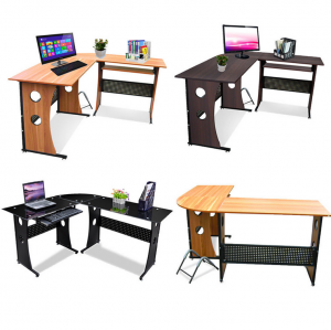  L-shape Design Computer Table